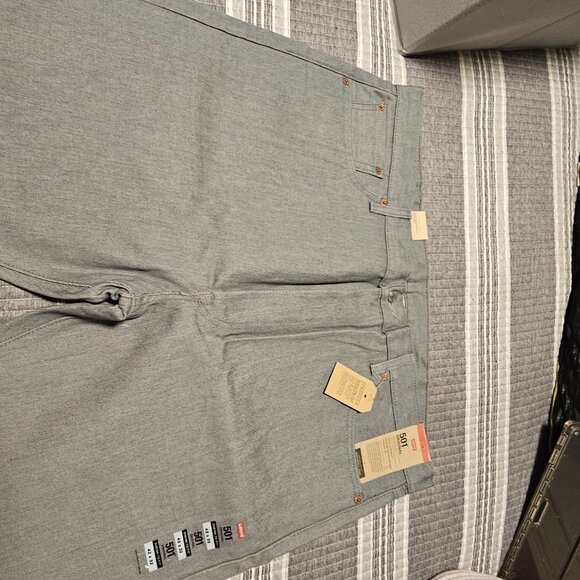 LEVI 501 Men's Jean Shrink-to-Fit Size 42x32 Original - Picture 7 of 9